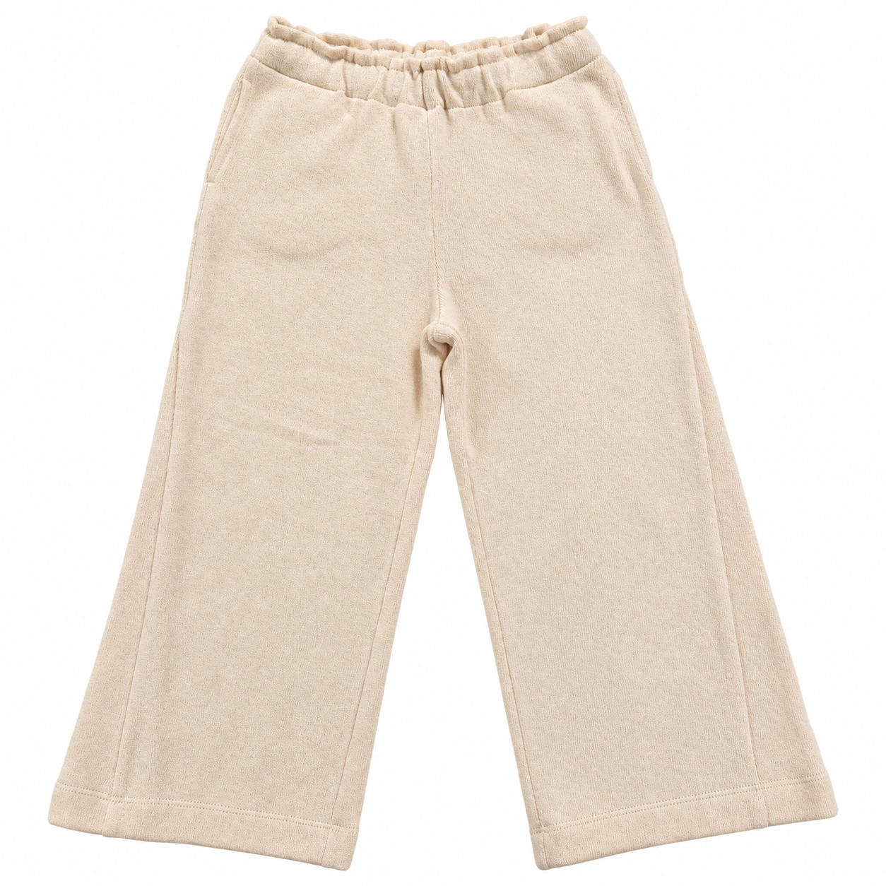 Pantaloni in maglia panna KTL3 Zhoe & Tobiah, fronte